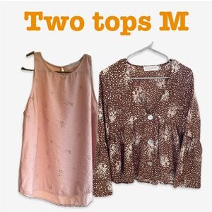 Two summer tops M